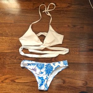Wrap Top Bikini- Never Worn